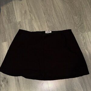 Garage Classic Black Mini Skirt
